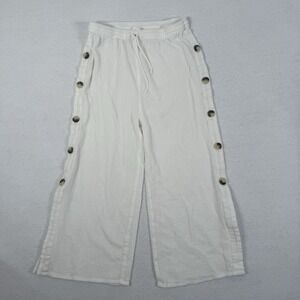 Tori Praver Swimwear Cover Up‎ Joslyn Buttoned Pants